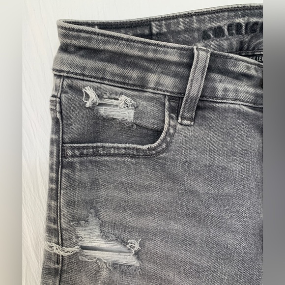 AE Next Level High-Waisted Distressed Jegging - Picture 4 of 6